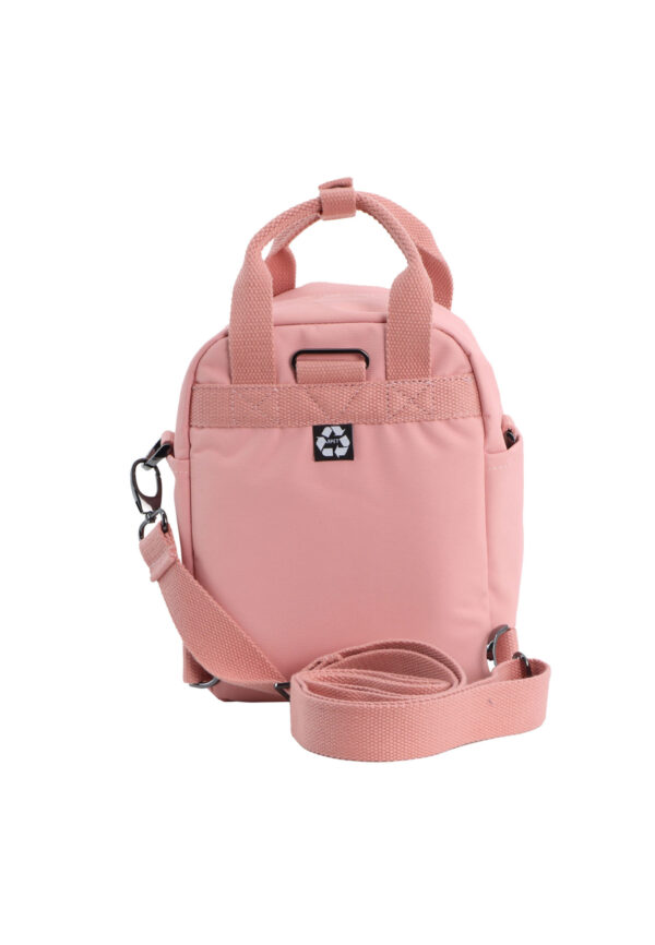 Shoulder bag with handle pink